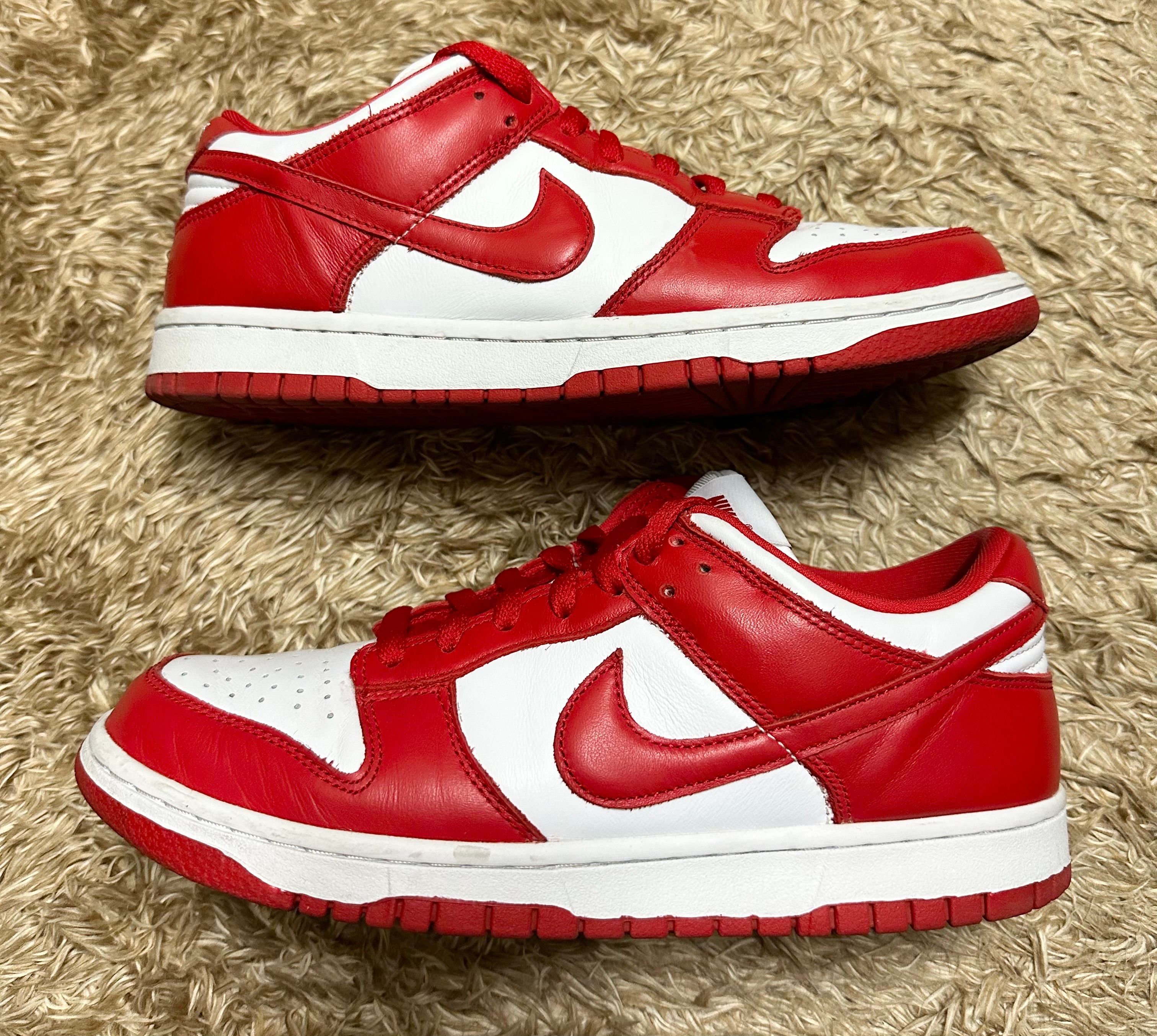 Nike Dunk Low SP "White and University Red"