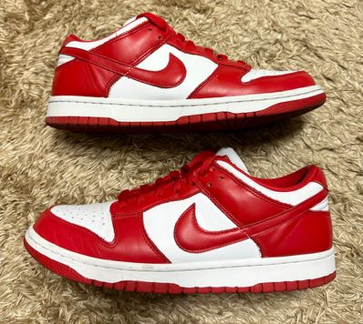 Nike Dunk Low SP "White and University Red"