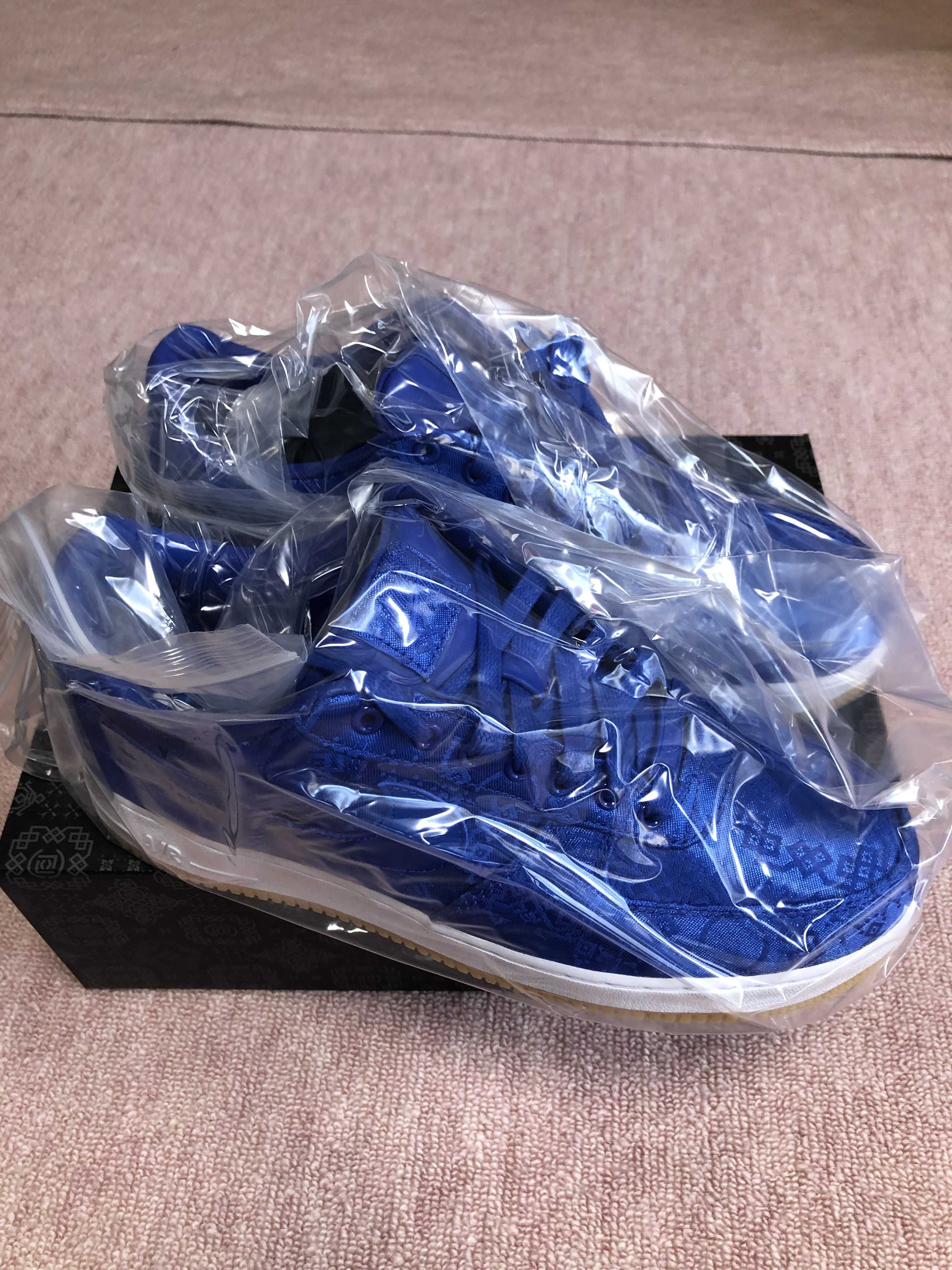 CLOT × Nike Air Force 1 Low "Blue"