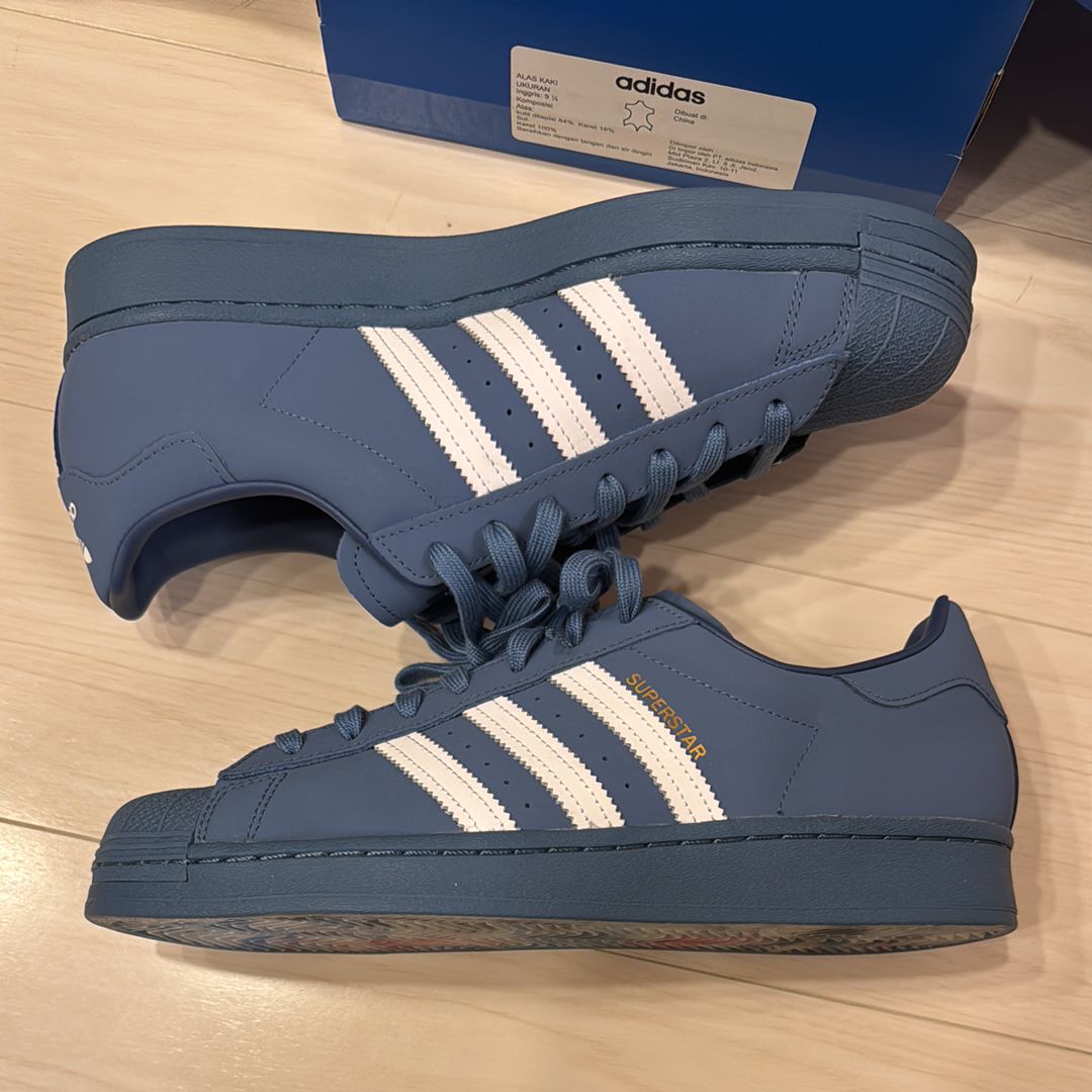 King Gnu Daiki Tsuneta × atmos × adidas Superstar "Blue"