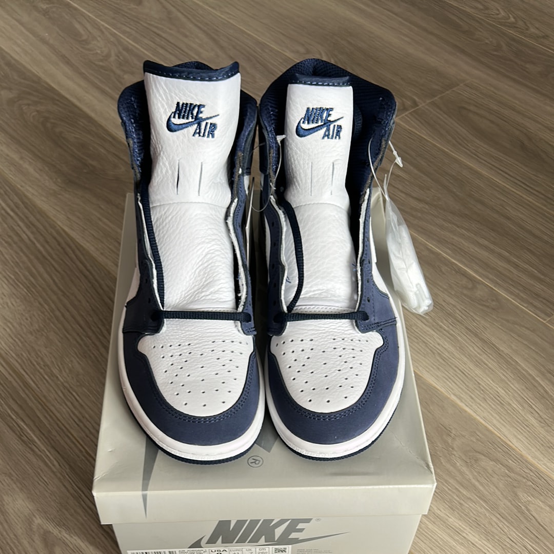 Nike Air Jordan 1 High OG CO.JP "White/Midnight Navy" (2020)(ブリーフケースなし)