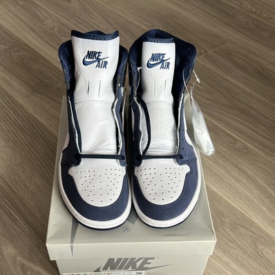 Nike Air Jordan 1 High OG CO.JP "White/Midnight Navy" (2020)(ブリーフケースなし)