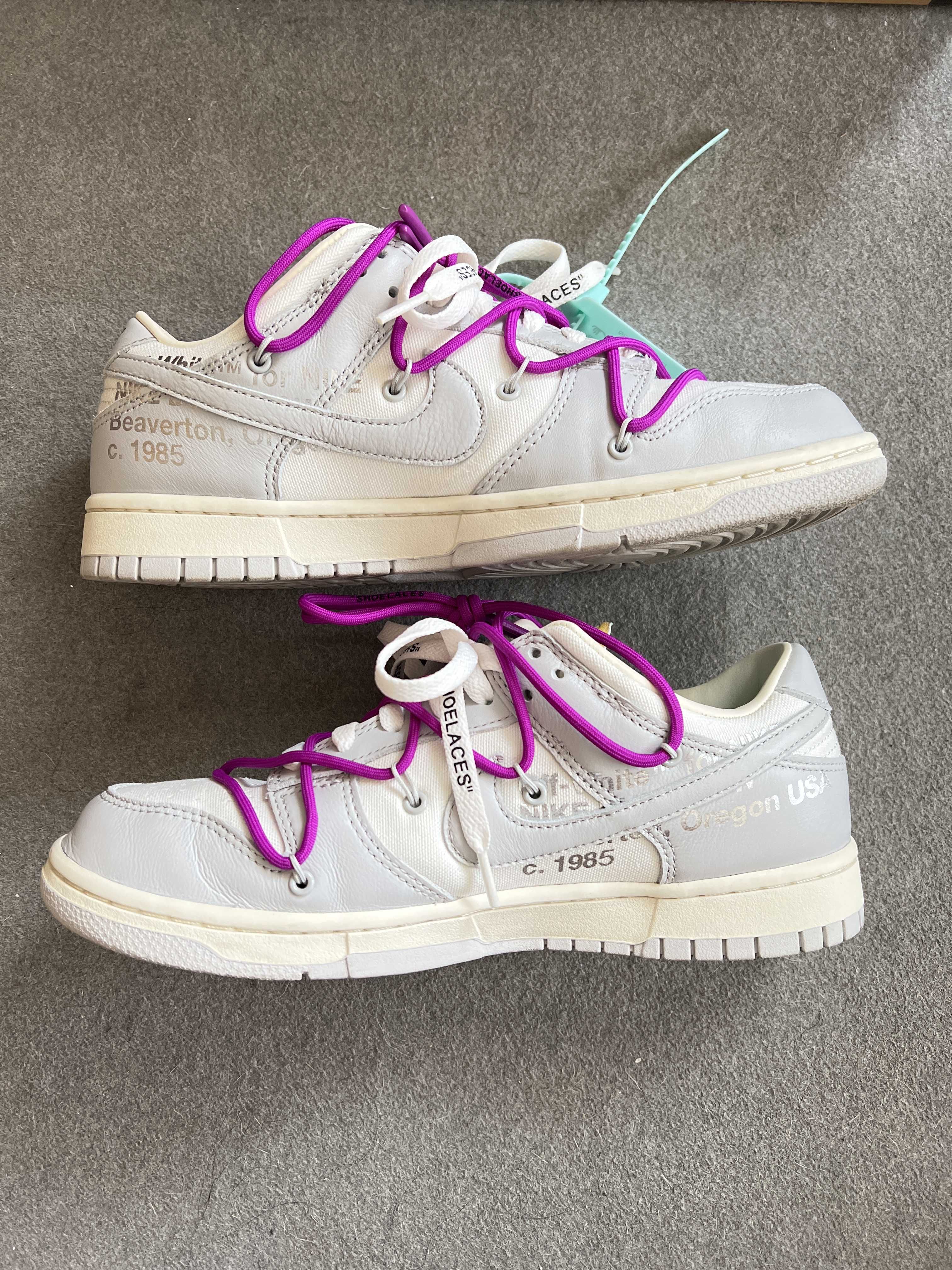 Off-White × Nike Dunk Low 1 of 50 "Lot.21"