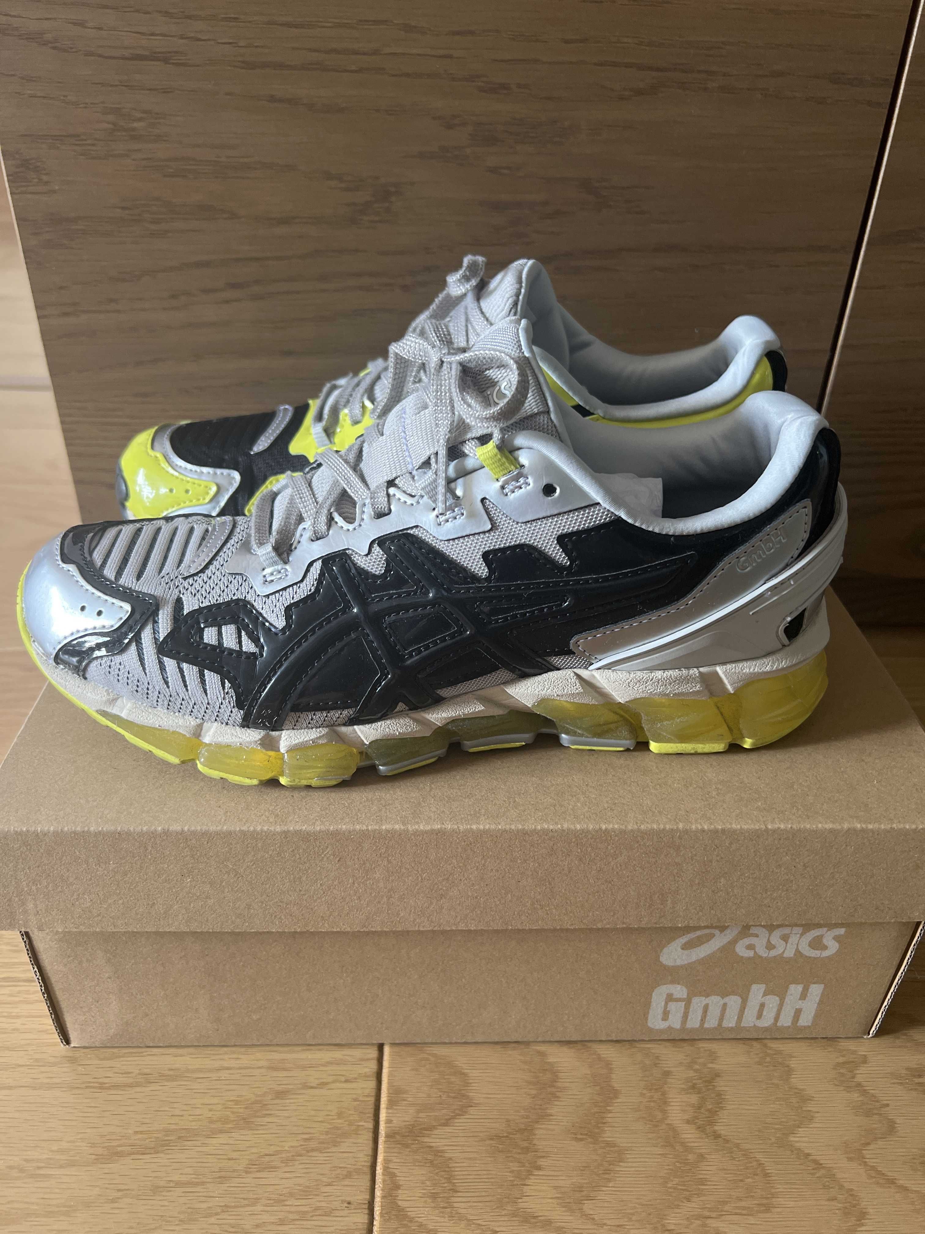 GmbH × Asics Gel-Quantum 360 6 "Pure SIlver/Sour Yuzu" 