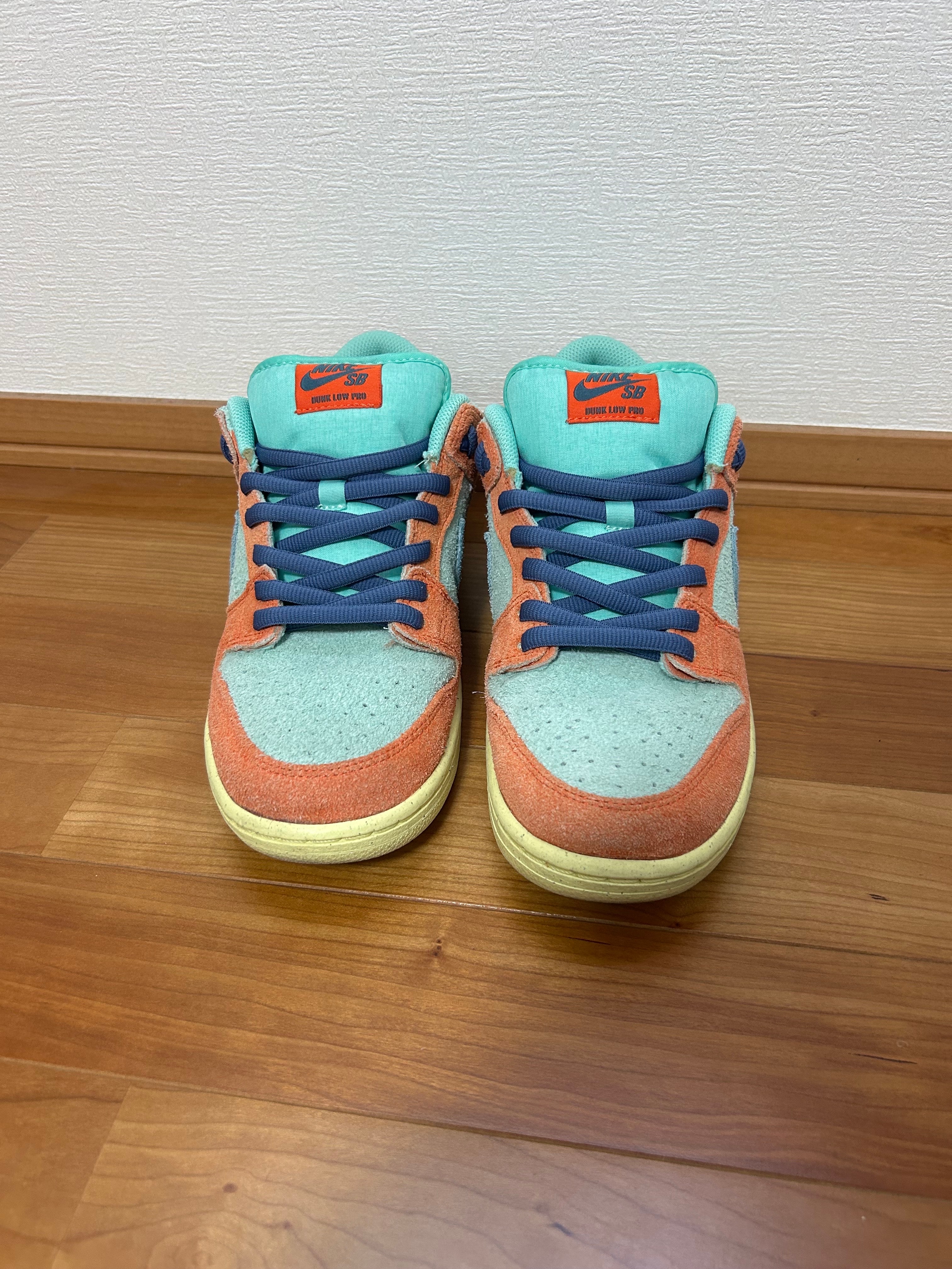 Nike SB Dunk Low Pro PRM "Orange and Emerald Rise"