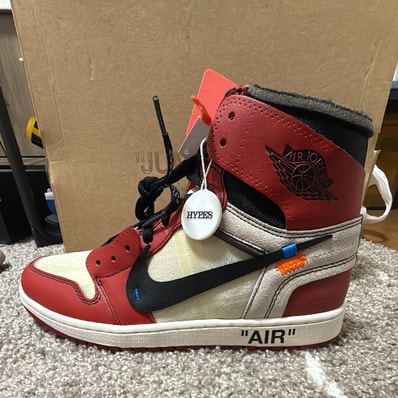 Off-White × Nike Air Jordan 1 Retro High The Ten "Chicago"