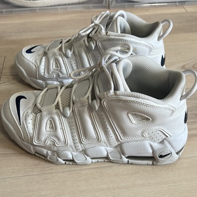 Nike Air More Uptempo "White/Midnight Navy"