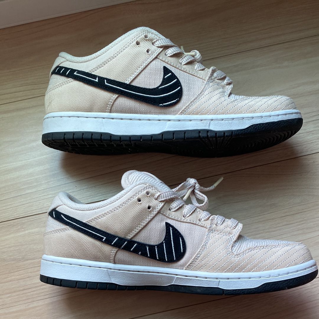 Albino & Preto × Nike SB Dunk Low Pro QS "Pearl White"