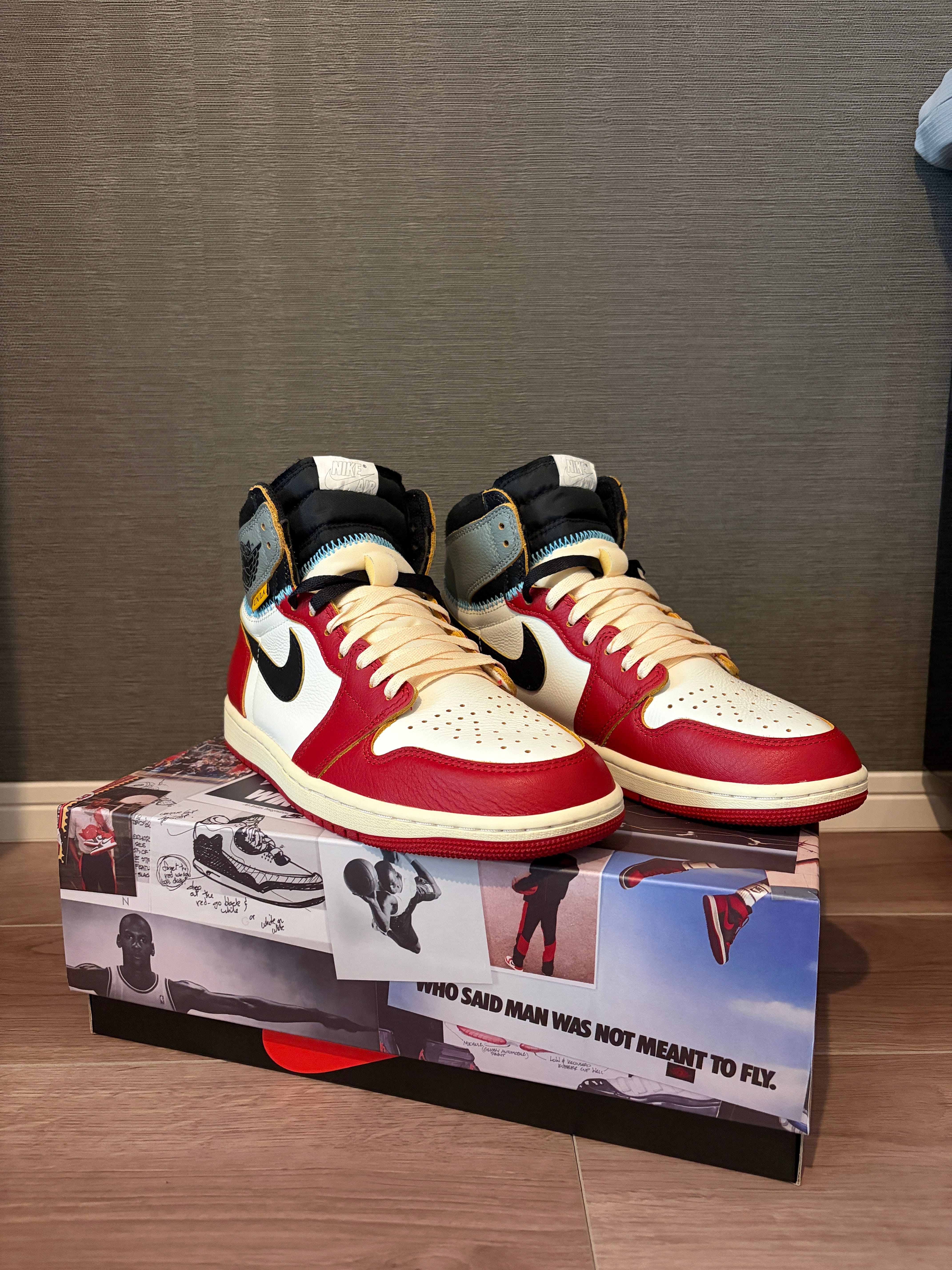 UNION × Nike Air Jordan 1 Retro High OG "Chicago/Shadow"