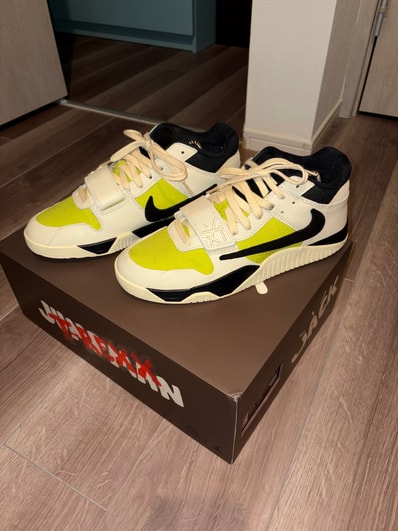 Travis Scott × Nike Jordan Jumpman Jack TR CJ1 T-Rexx "Bright Cactus"