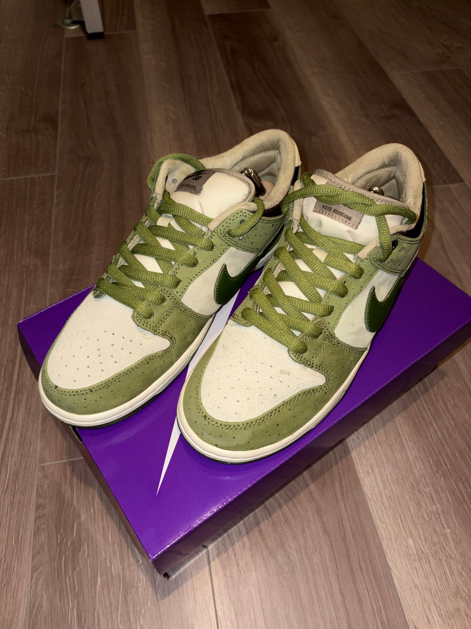 Yuto Horigome × Nike SB Dunk Low "Matcha"