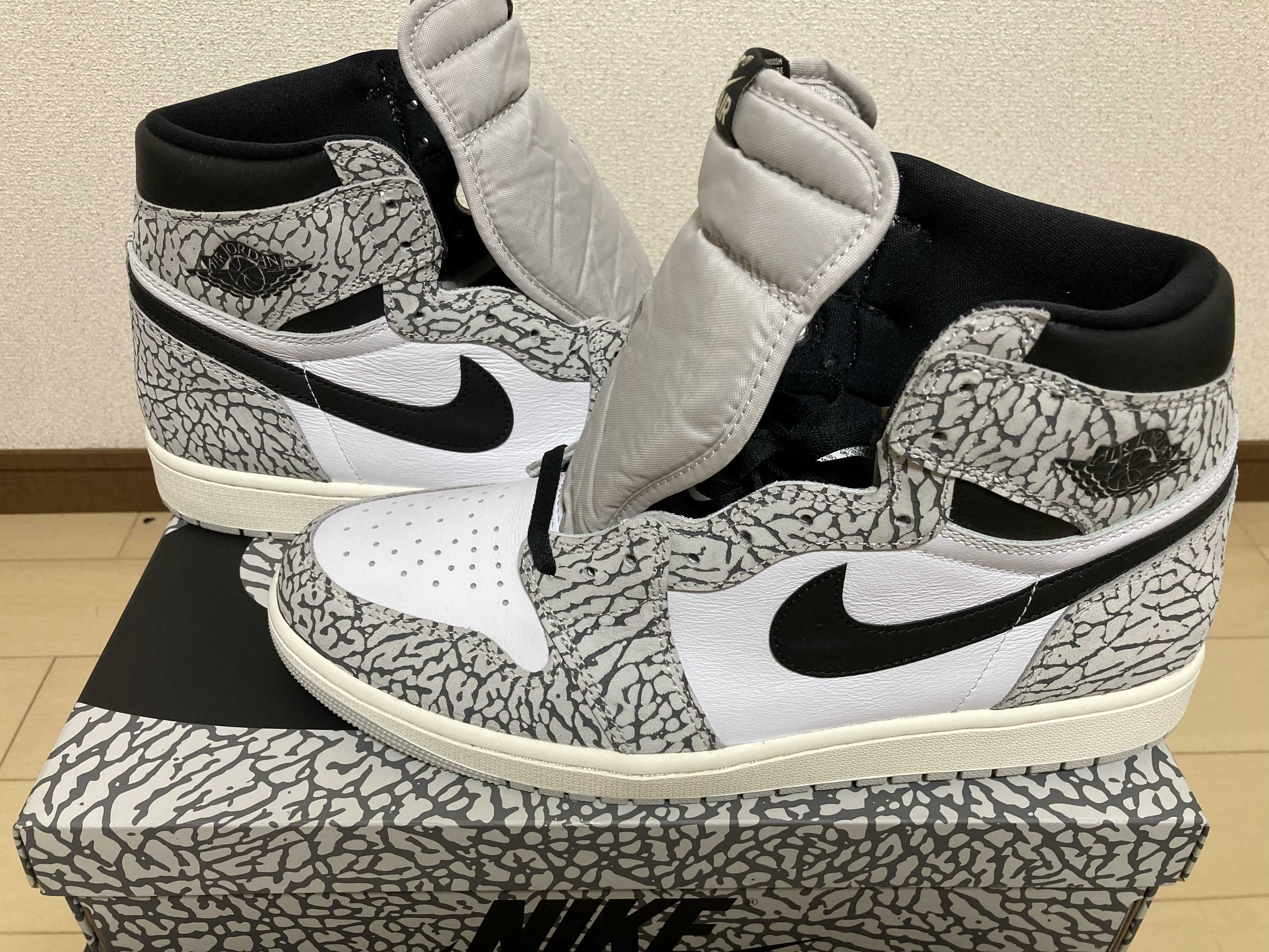 Nike Air Jordan 1 High OG "White Cement/Safari"