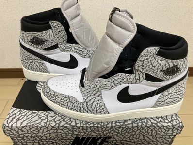 Nike Air Jordan 1 High OG "White Cement/Safari"