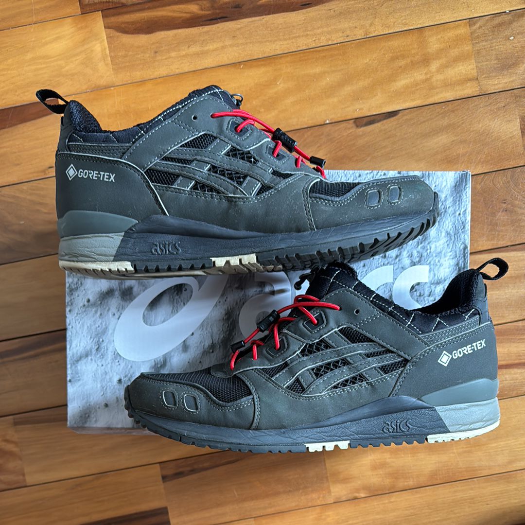 mita sneakers × bal × Asics Gel-Lyte 3 OG "Gunmetal/Black"