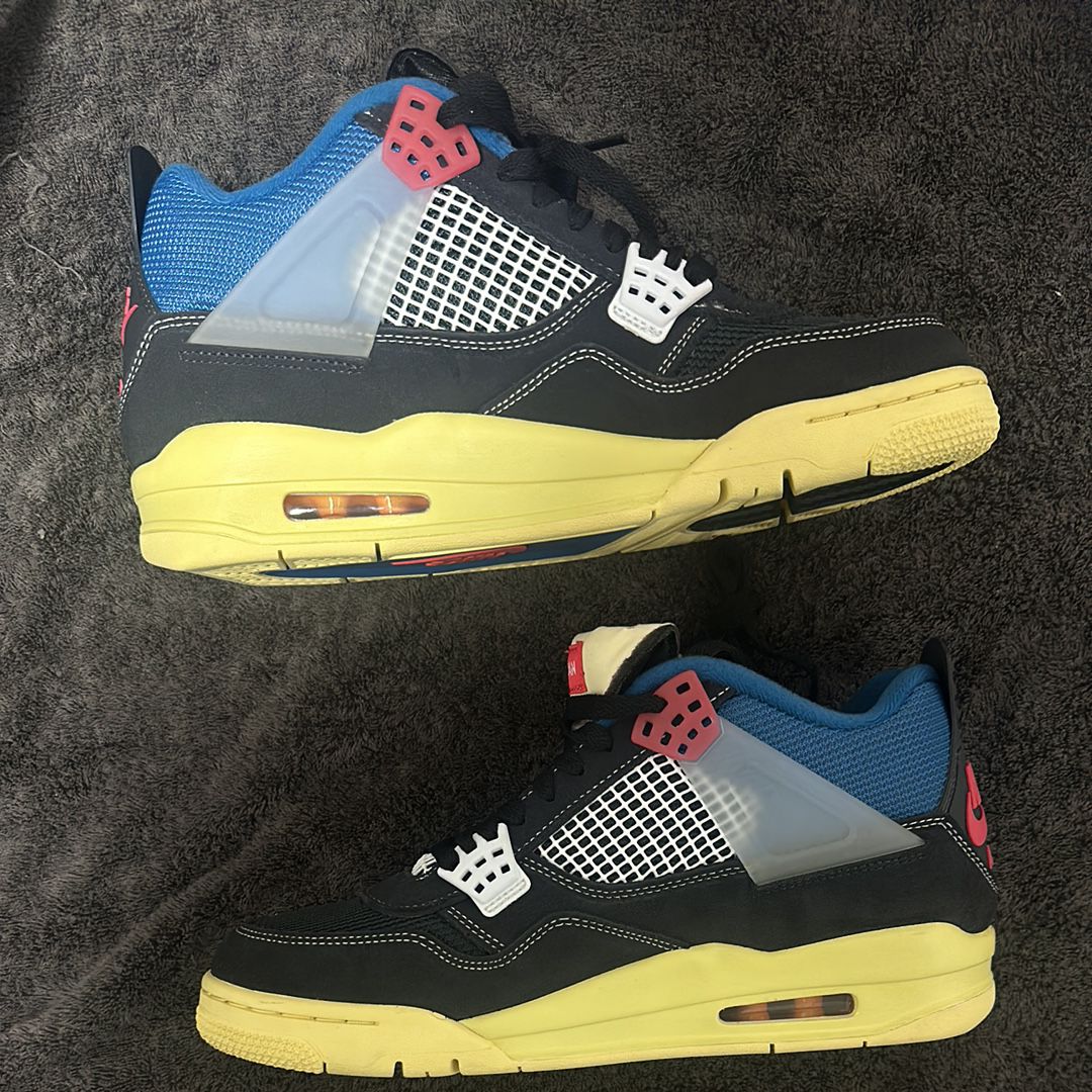 UNION × NIKE AIR JORDAN 4 "OFF NOIR"