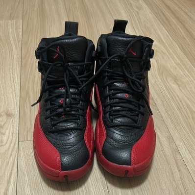 Nike Air Jordan 12 Retro "Flu Game/Black and Varsity Red" (2025)