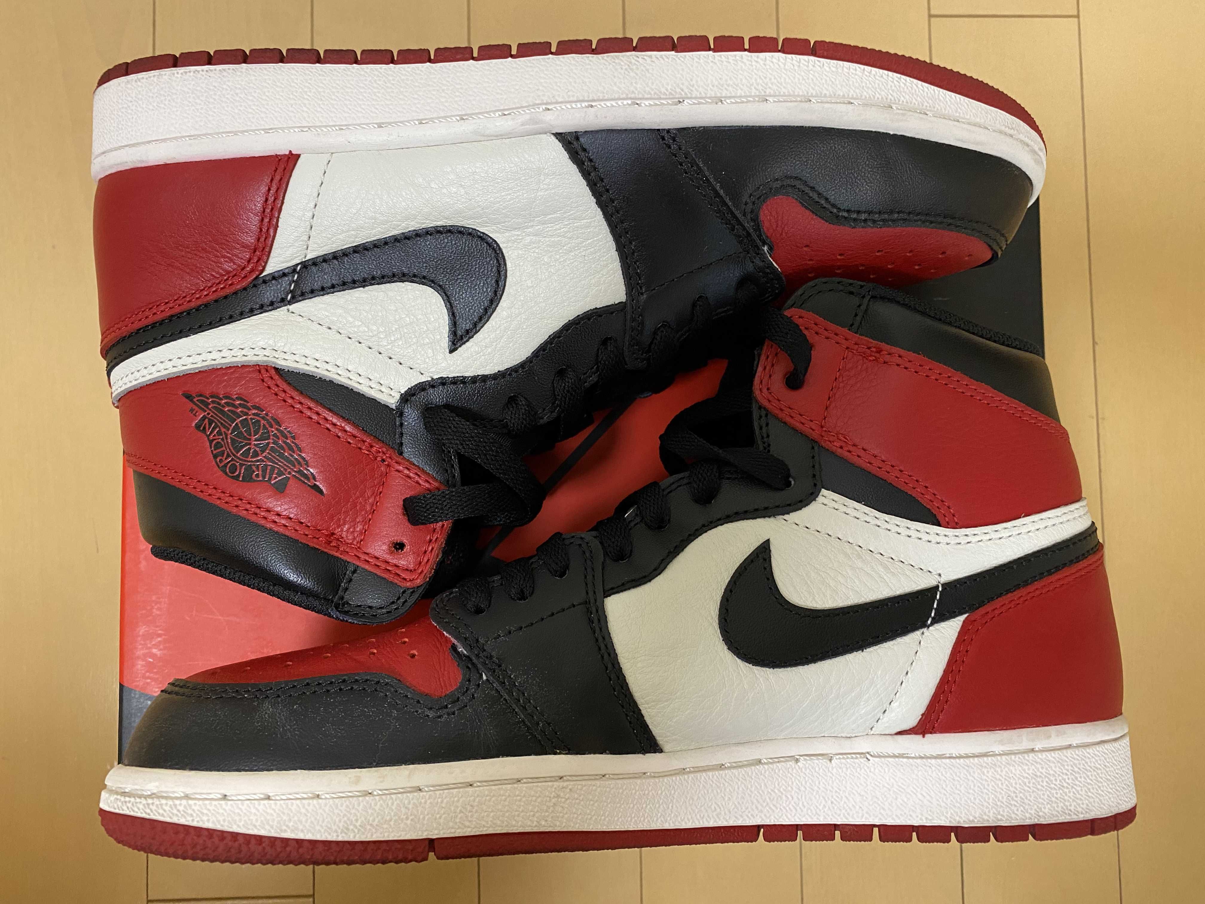 Nike Air Jordan 1 Retro High OG "Bred Toe"