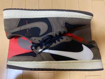 Travis Scott × Nike Air Jordan 1 Low OG SP-T "Black/Dark Mocha"