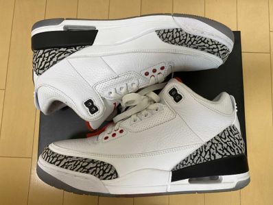 Nike Air Jordan 3 Retro "Free Throw Line White Cement"
