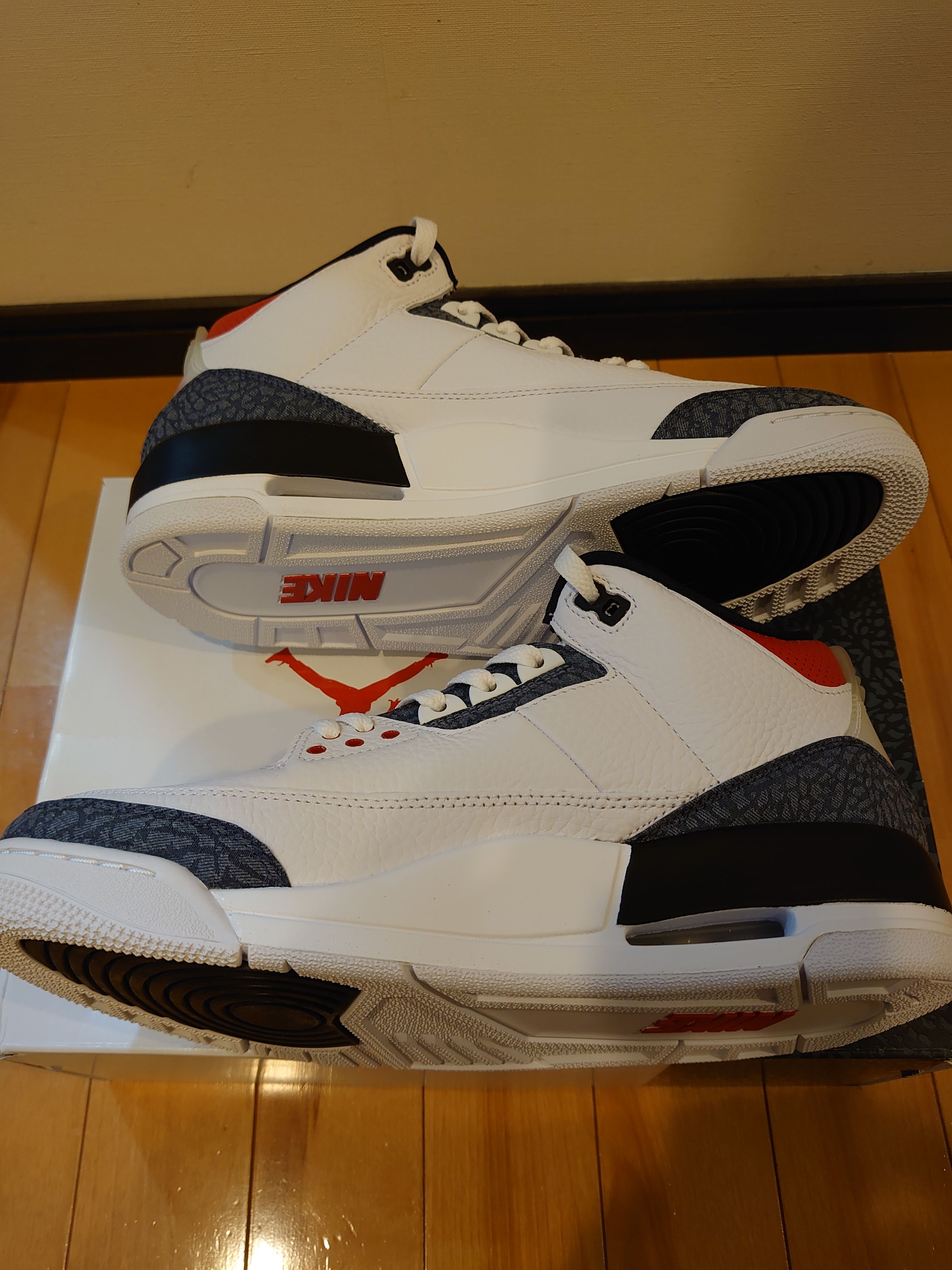 Nike Air Jordan 3 Retro SE-T CO JP "Fire Red Denim"