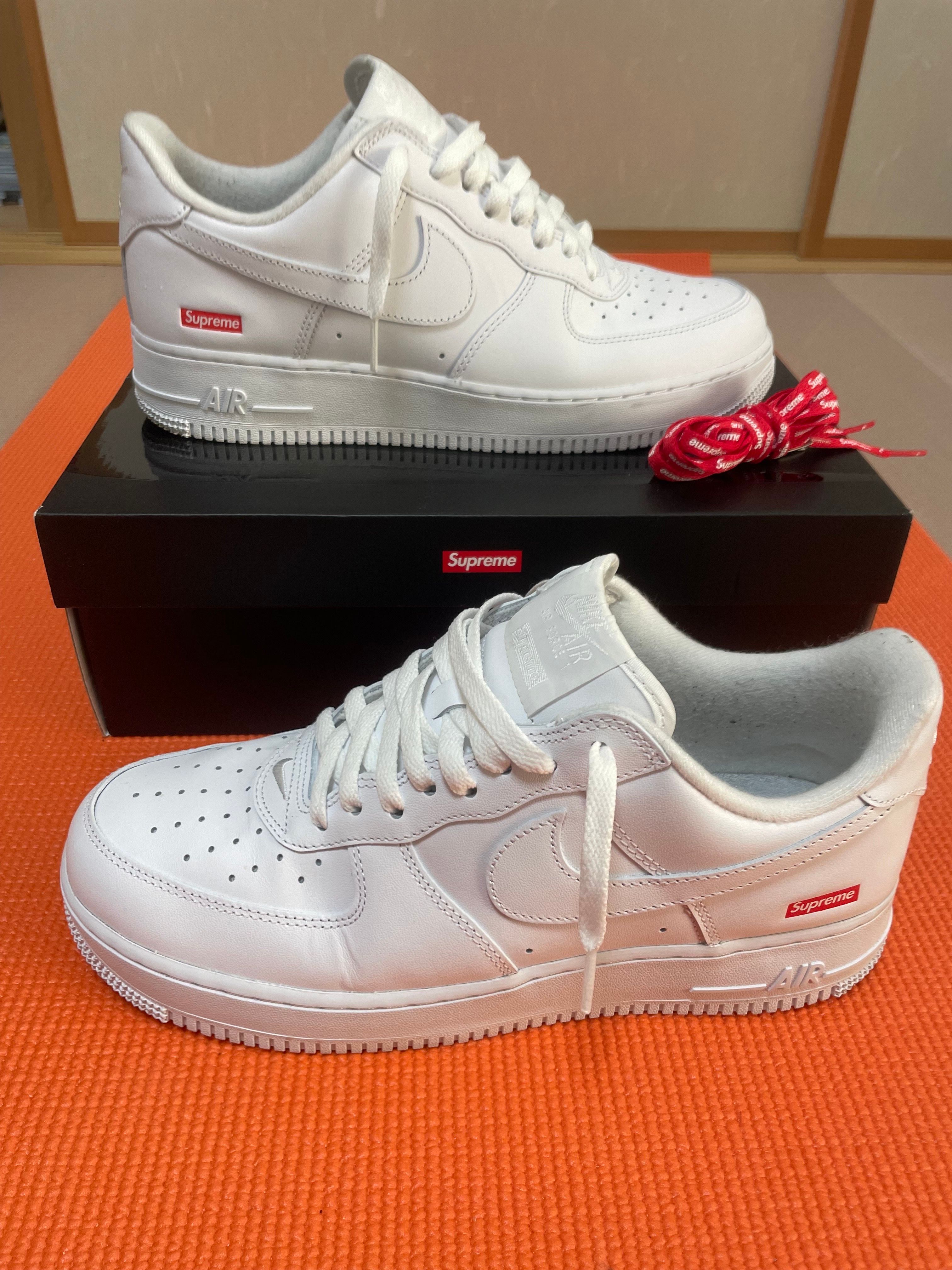 Supreme × Nike Air Force 1 Low "White"