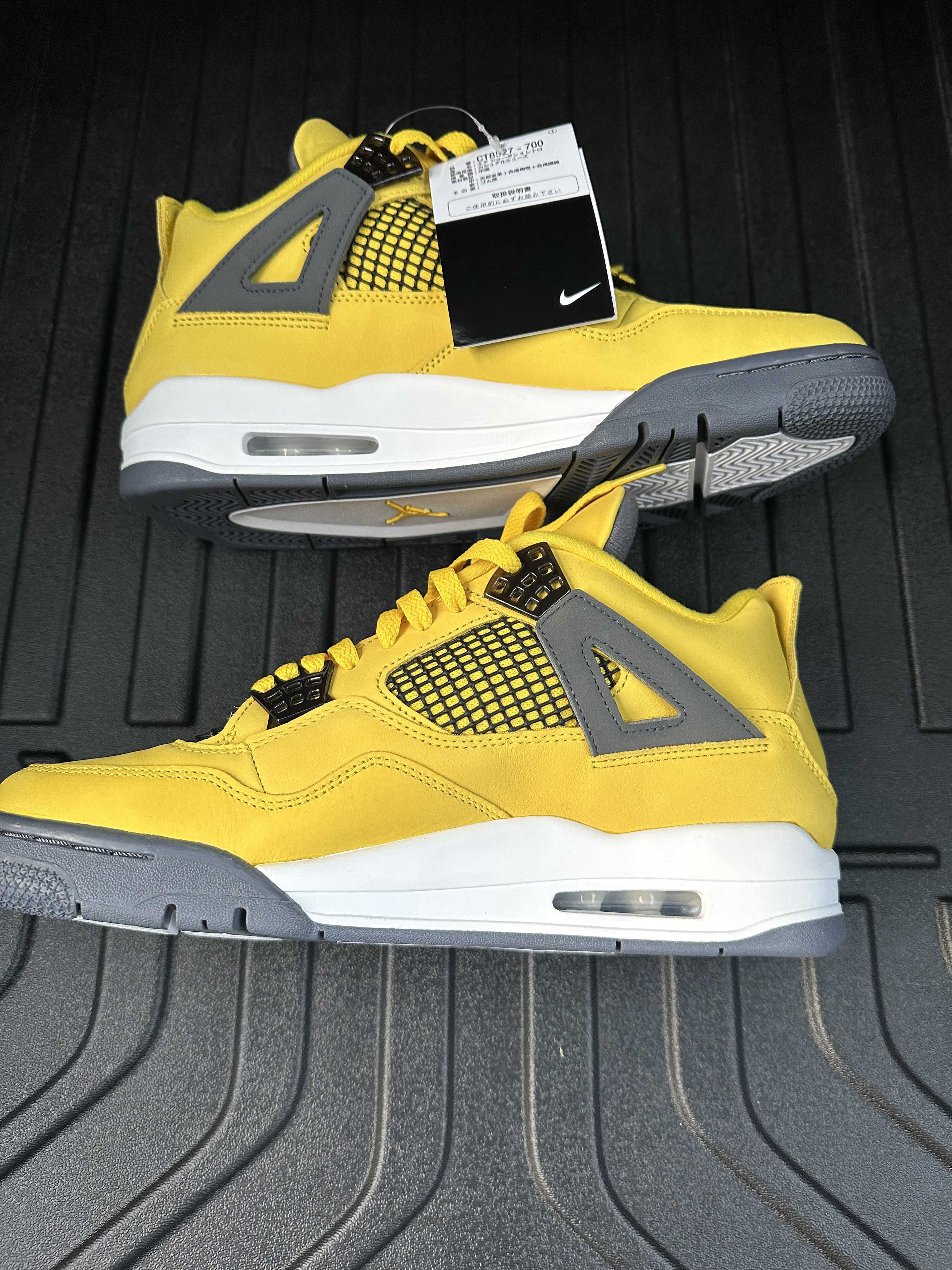 Nike Air Jordan 4 "Tour Yellow"