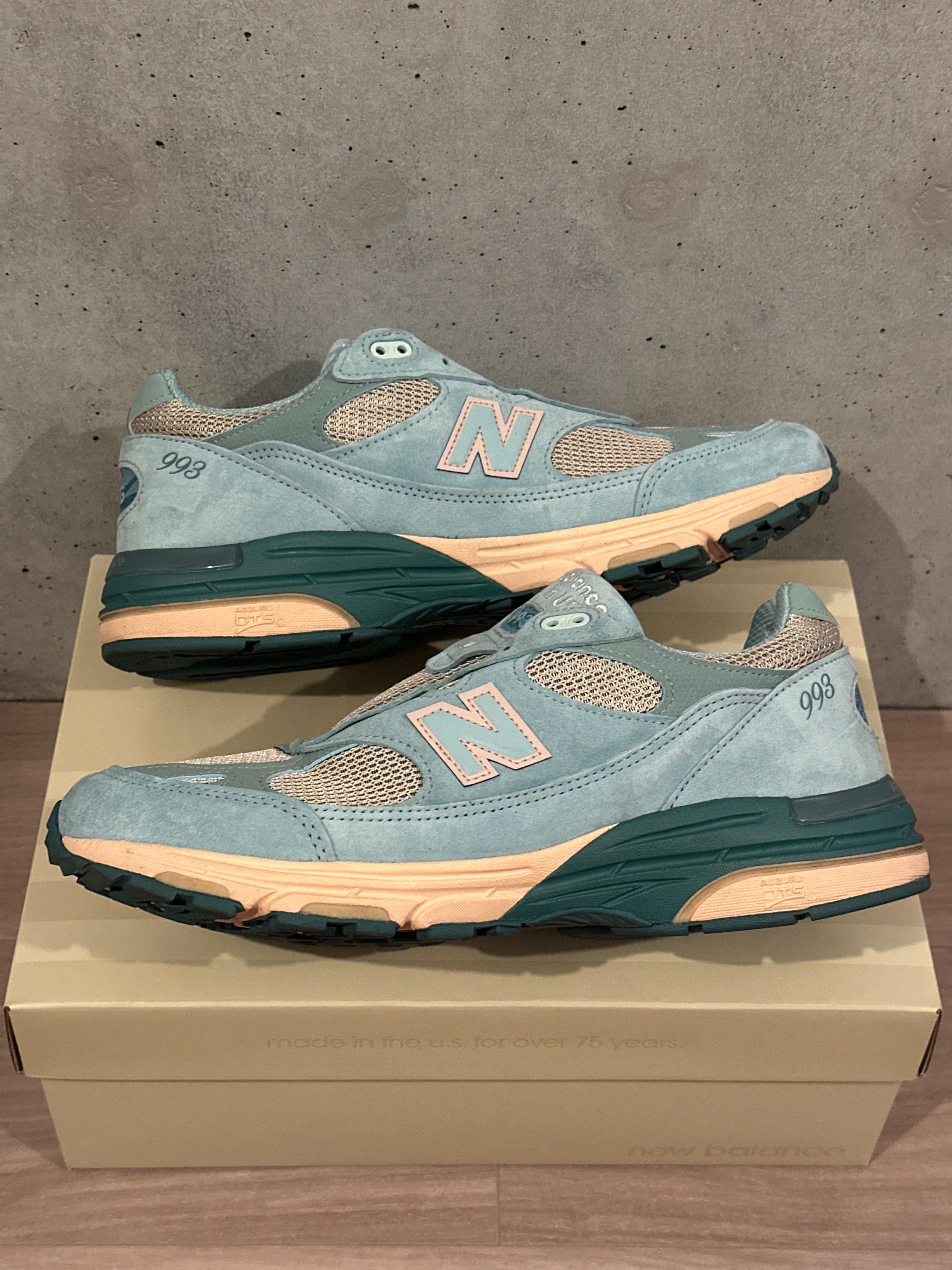 Joe Freshgoods × New Balance 993 Performance Art "Arctic Blue"