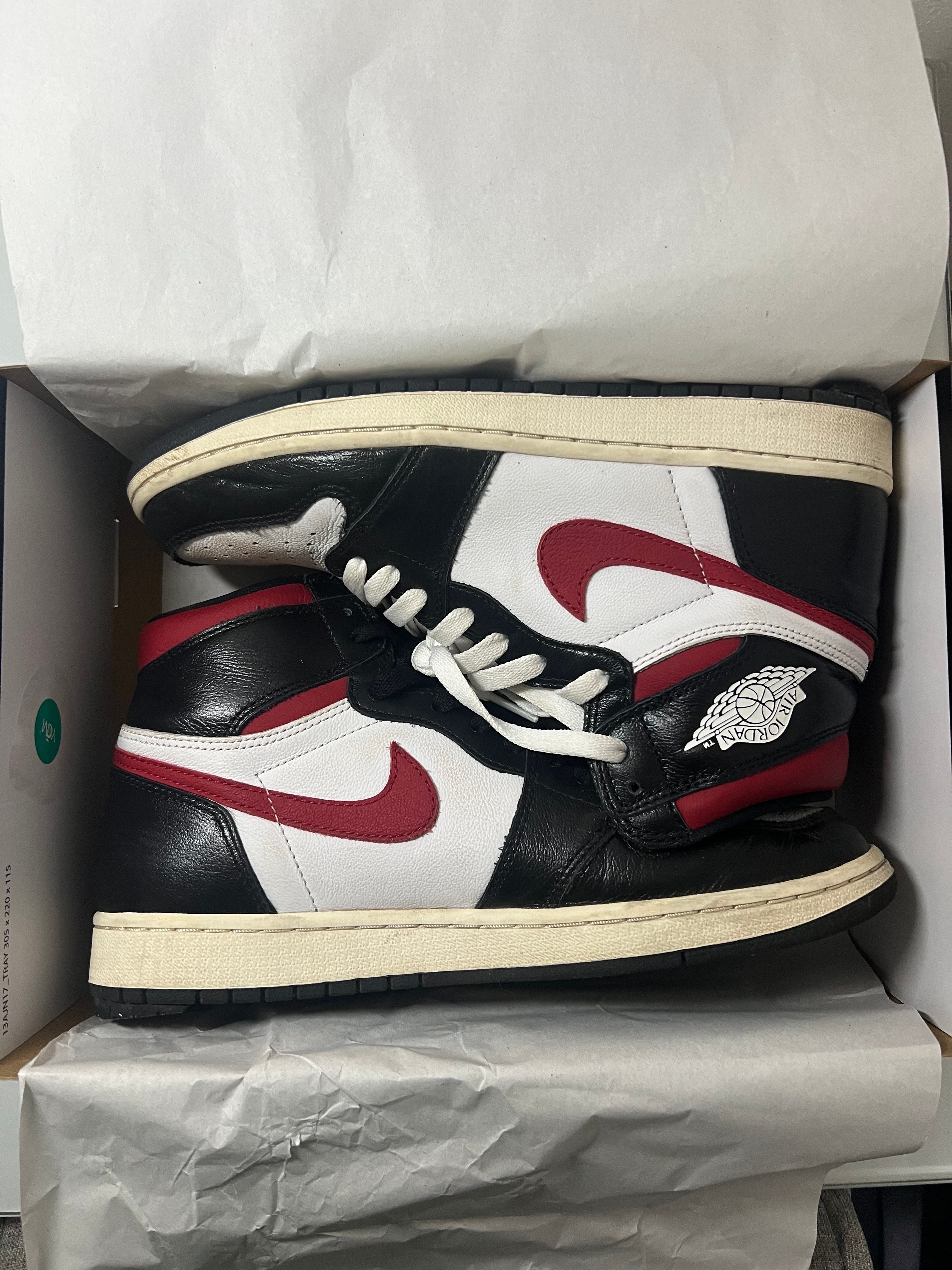 Nike Air Jordan 1 Retro High "Black/White/Sail/Gym Red"    