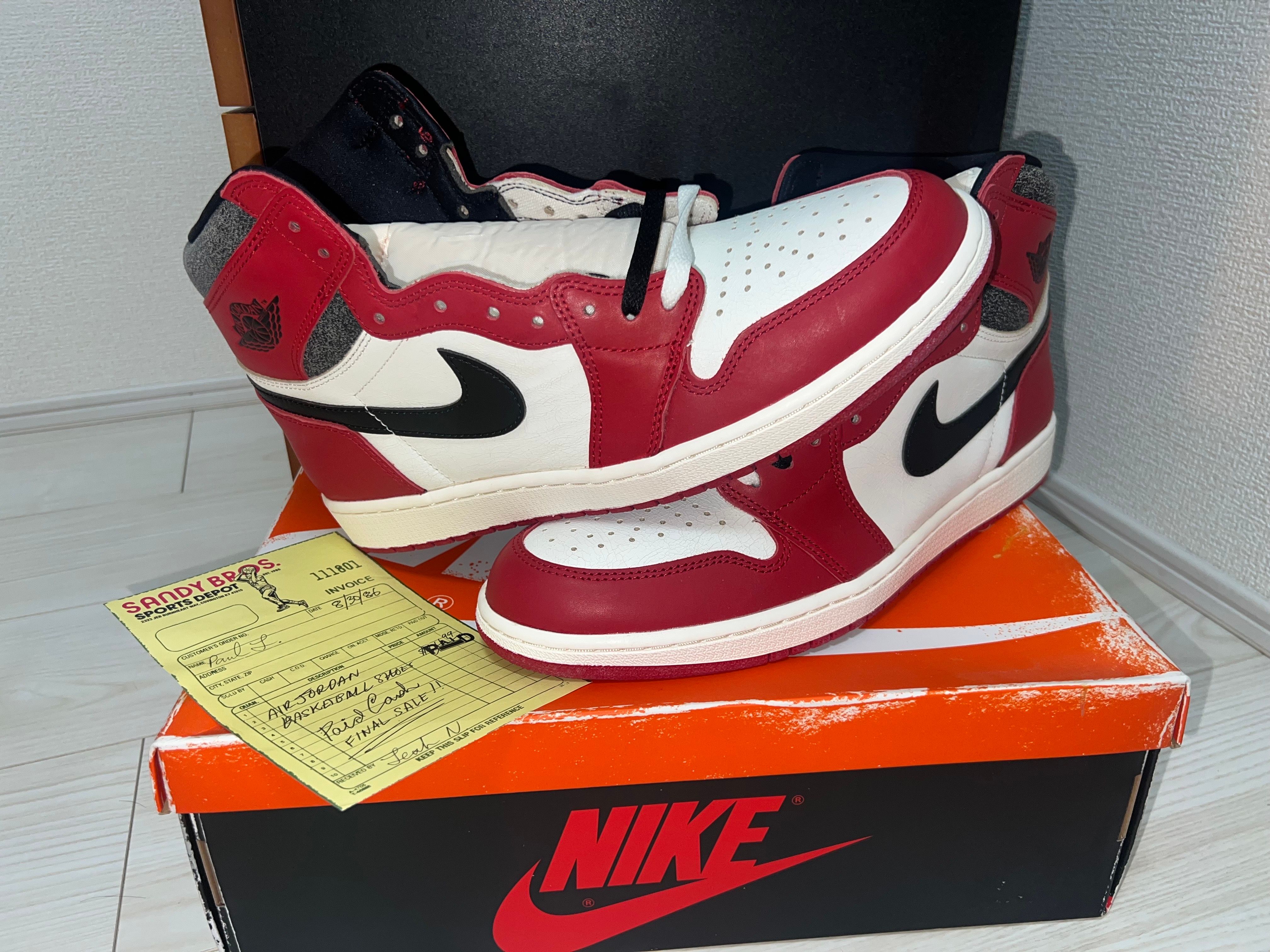 Nike Air Jordan 1 High OG "Lost & Found/Chicago"