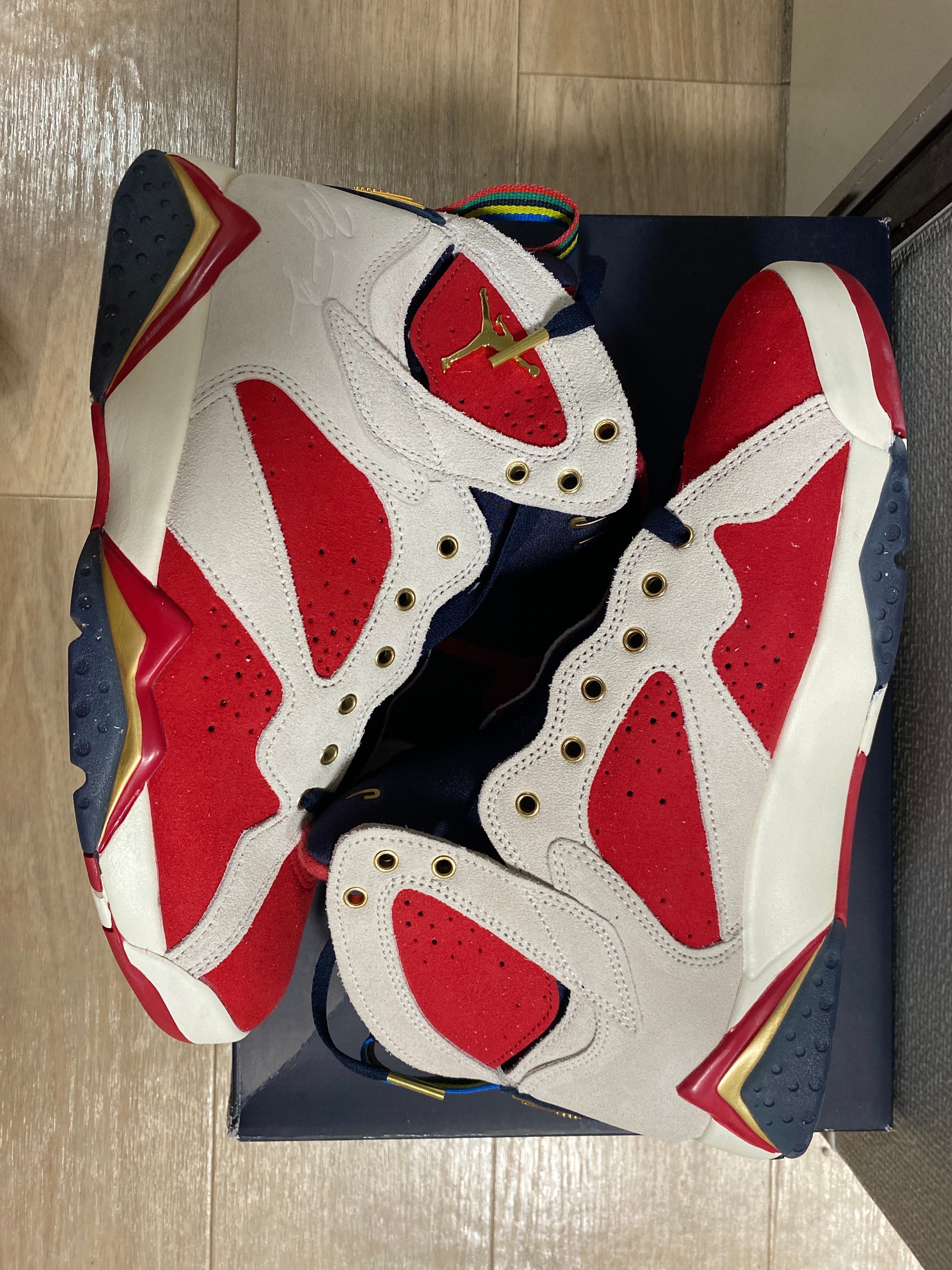 Trophy Room × Nike Air Jordan 7 "True Red and Obsidian"