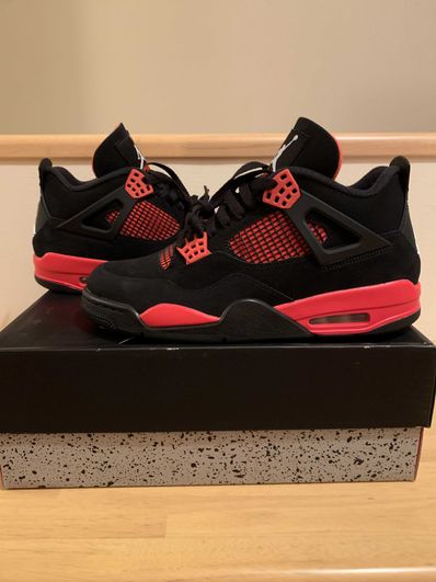 Nike Air Jordan 4 "Red Thunder/Crimson"