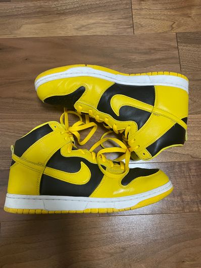 Nike Dunk High "Black/Varsity Maize"