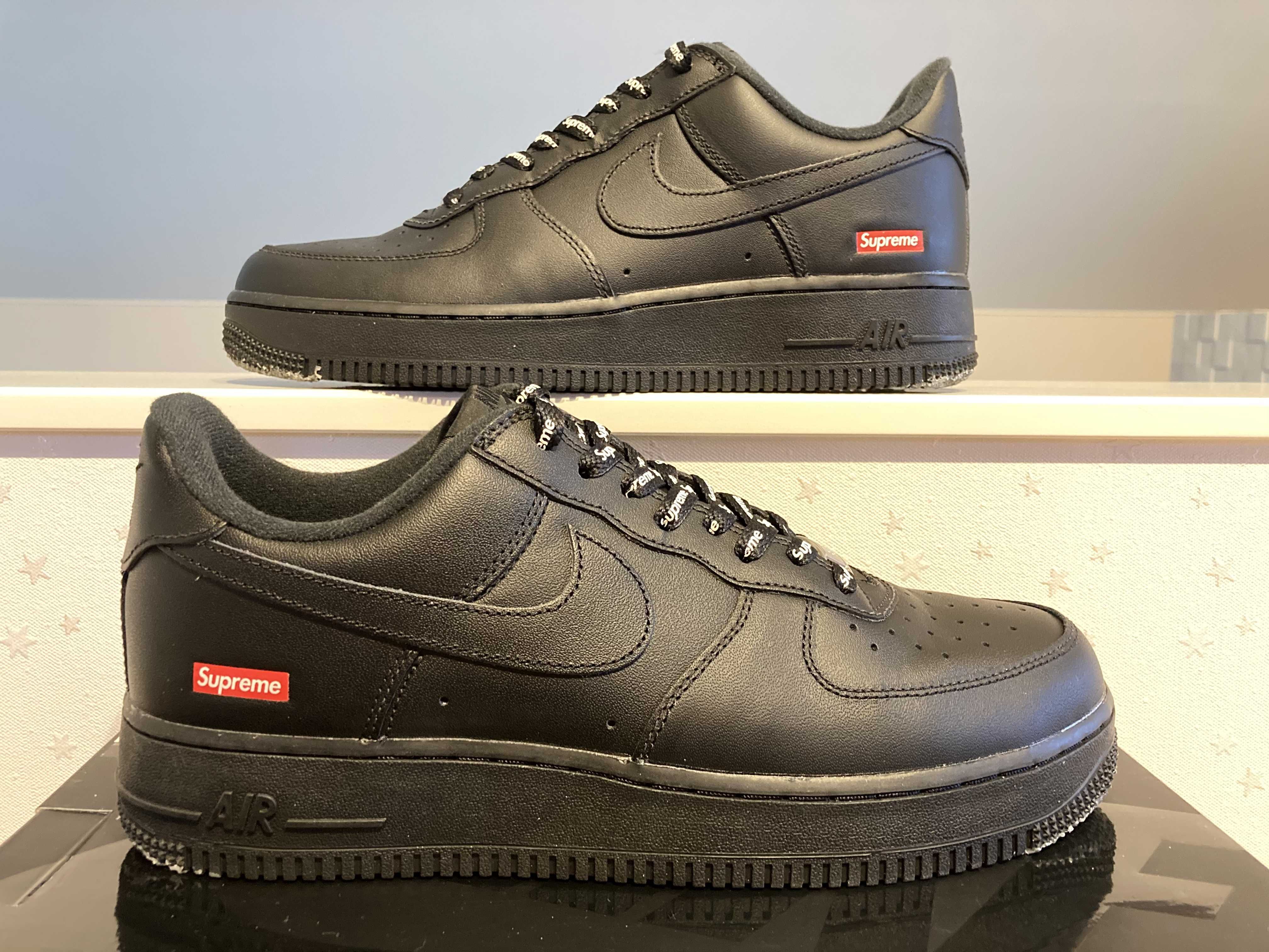 Supreme × Nike Air Force 1 Low "Black"
