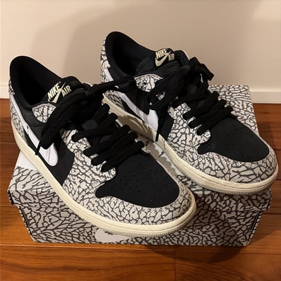 Nike Air Jordan 1 Retro Low OG "Black Cement"