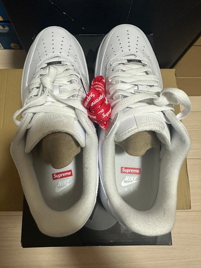 Supreme × Nike Air Force 1 Low "White"