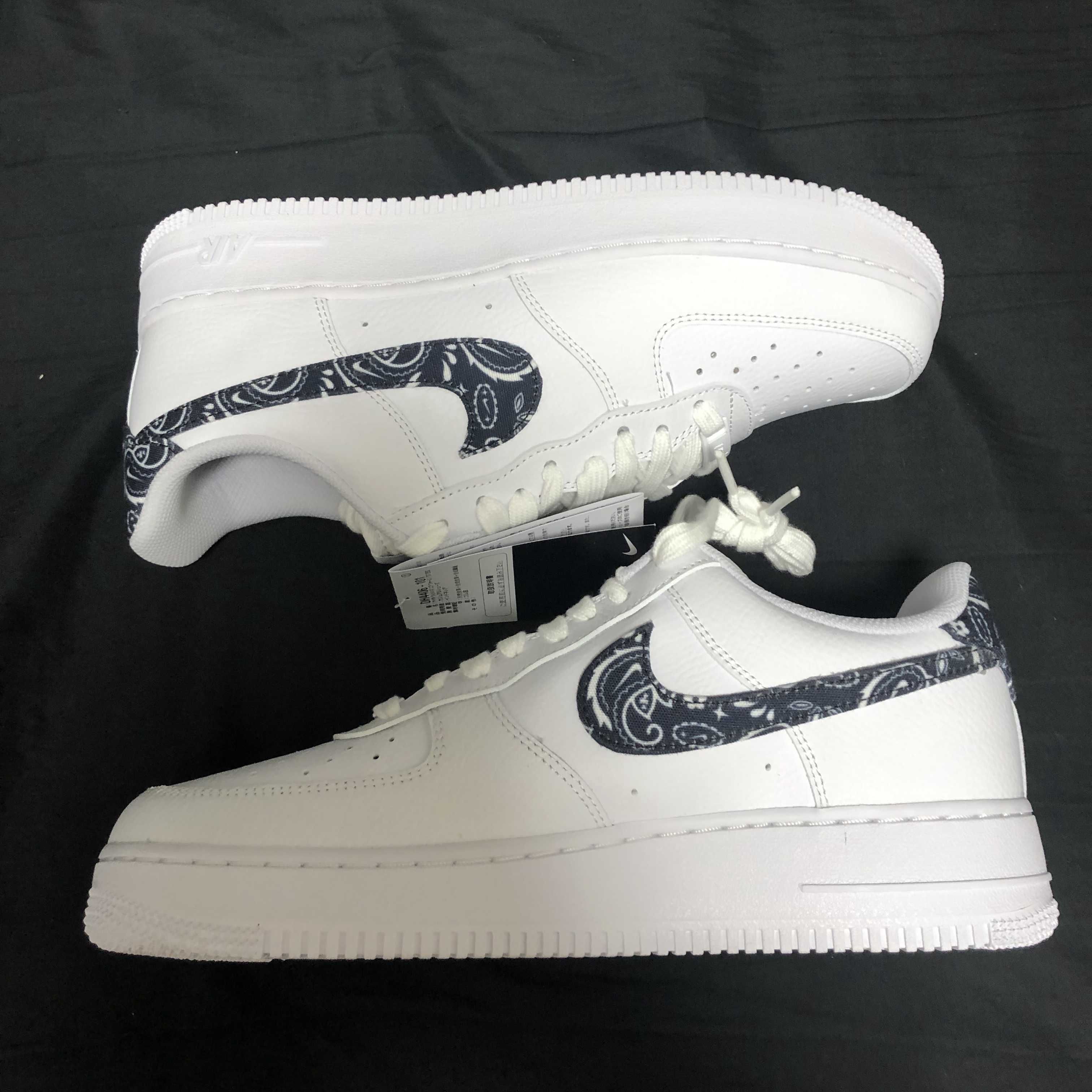 Nike Women's Air Force 1 Low '07 Essential "Black Paisley"