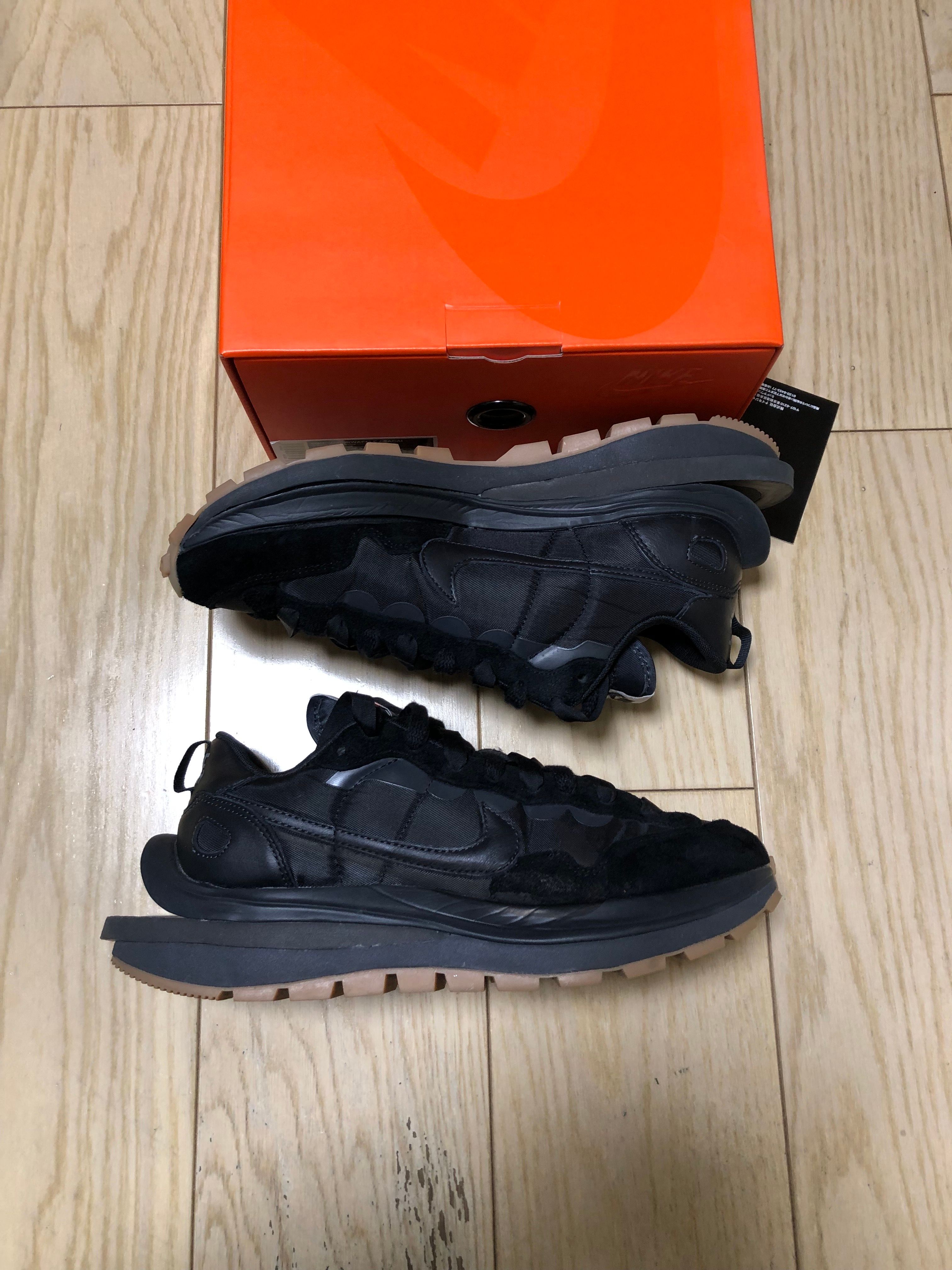 sacai × Nike VaporWaffle "Black Gum"