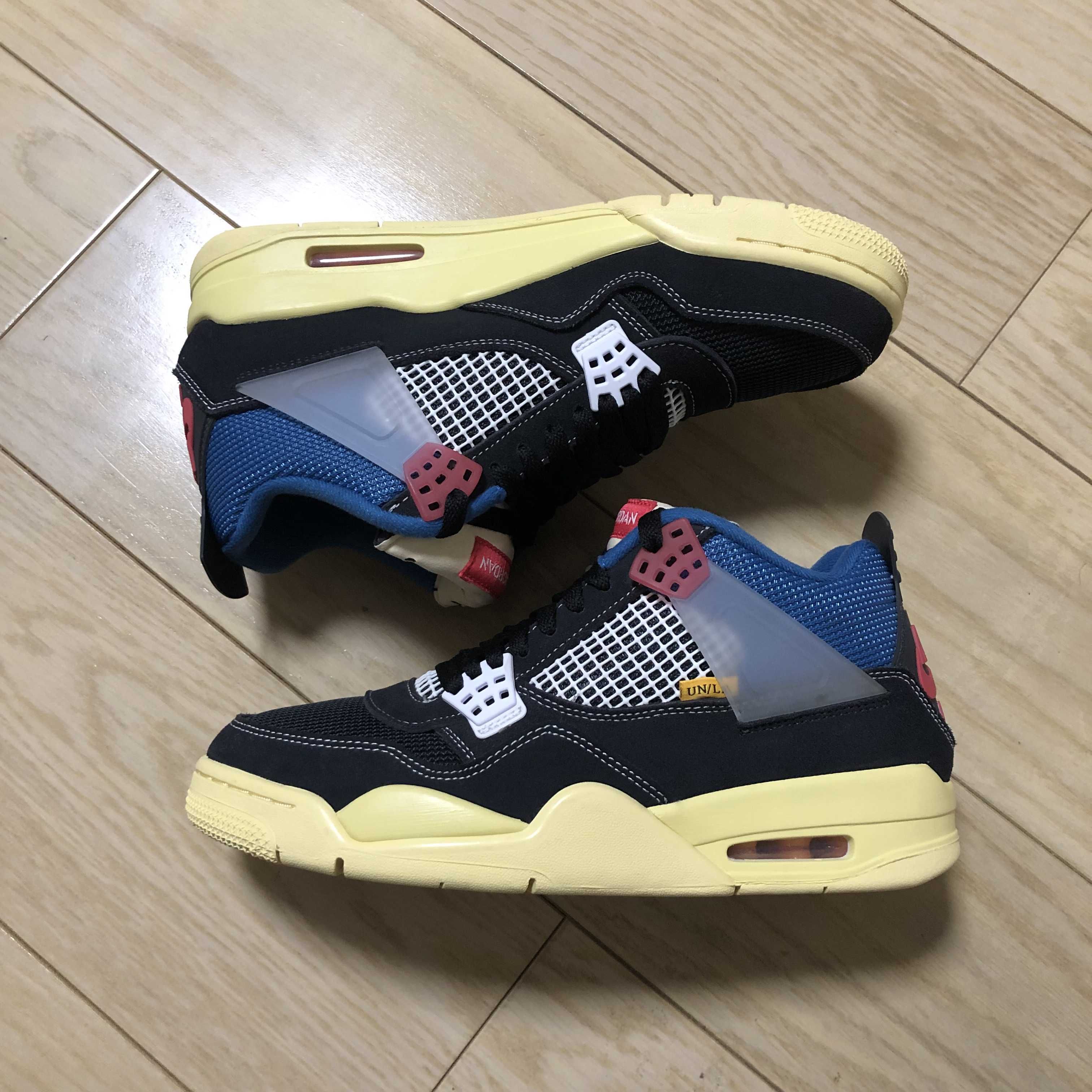 UNION × NIKE AIR JORDAN 4 "OFF NOIR"