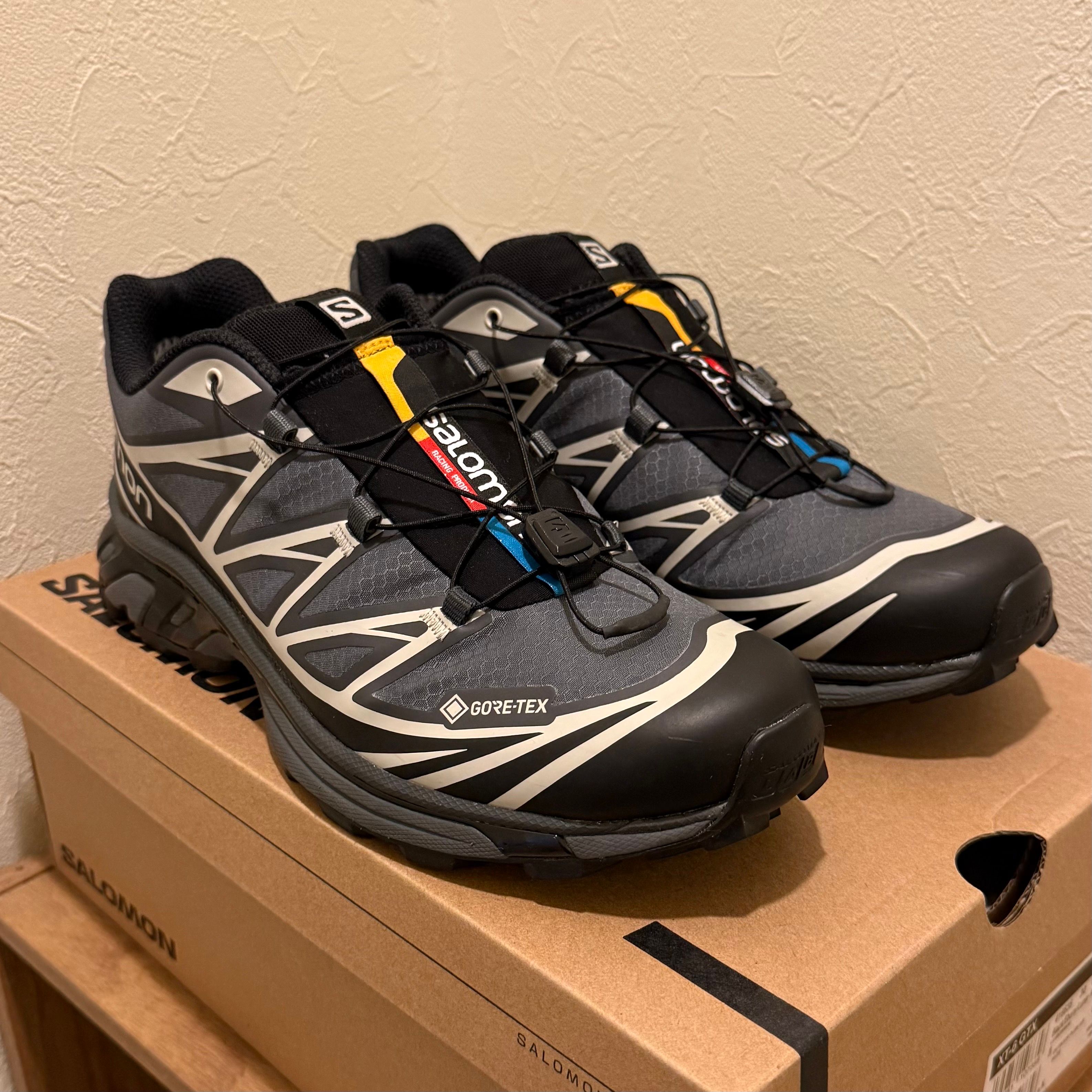 Salomon XT-6 GORE-TEX "Black/Ebony/Lunar Rock"