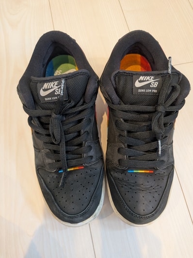 Polaroid × Nike SB Dunk Low Pro QS "Black/White"