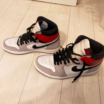 Nike Air Jordan 1 High OG "White/Black/Light Smoke Grey"