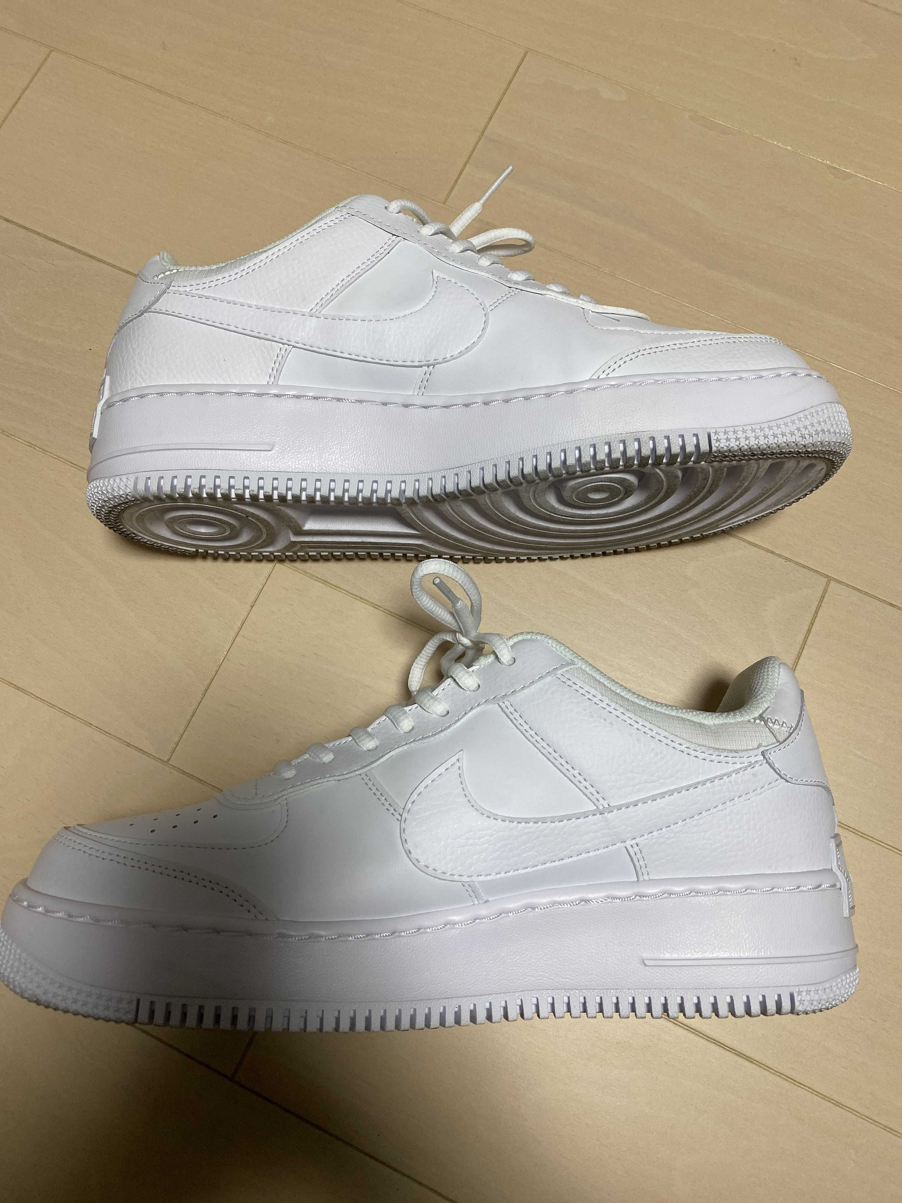 Nike Women's Air Force 1 Low Shadow "Triple White"