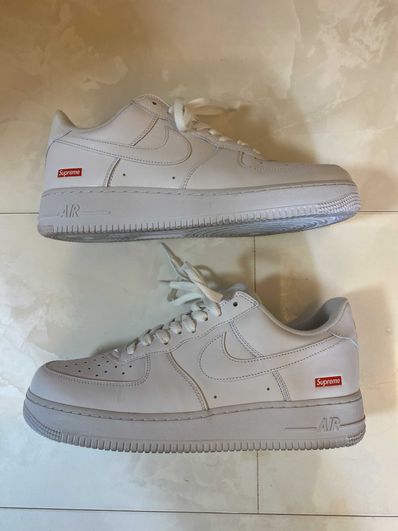 Supreme × Nike Air Force 1 Low "White"