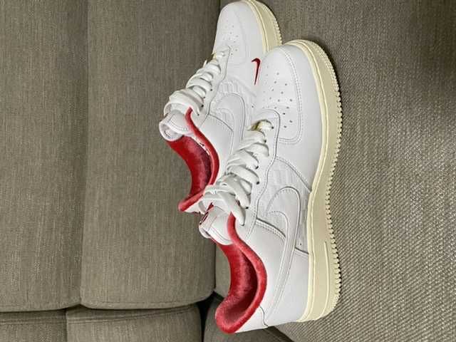 KITH × Nike Air Force 1 Low "White/Red"