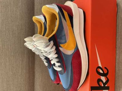 sacai × Nike LDV Waffle "Red/Blue"