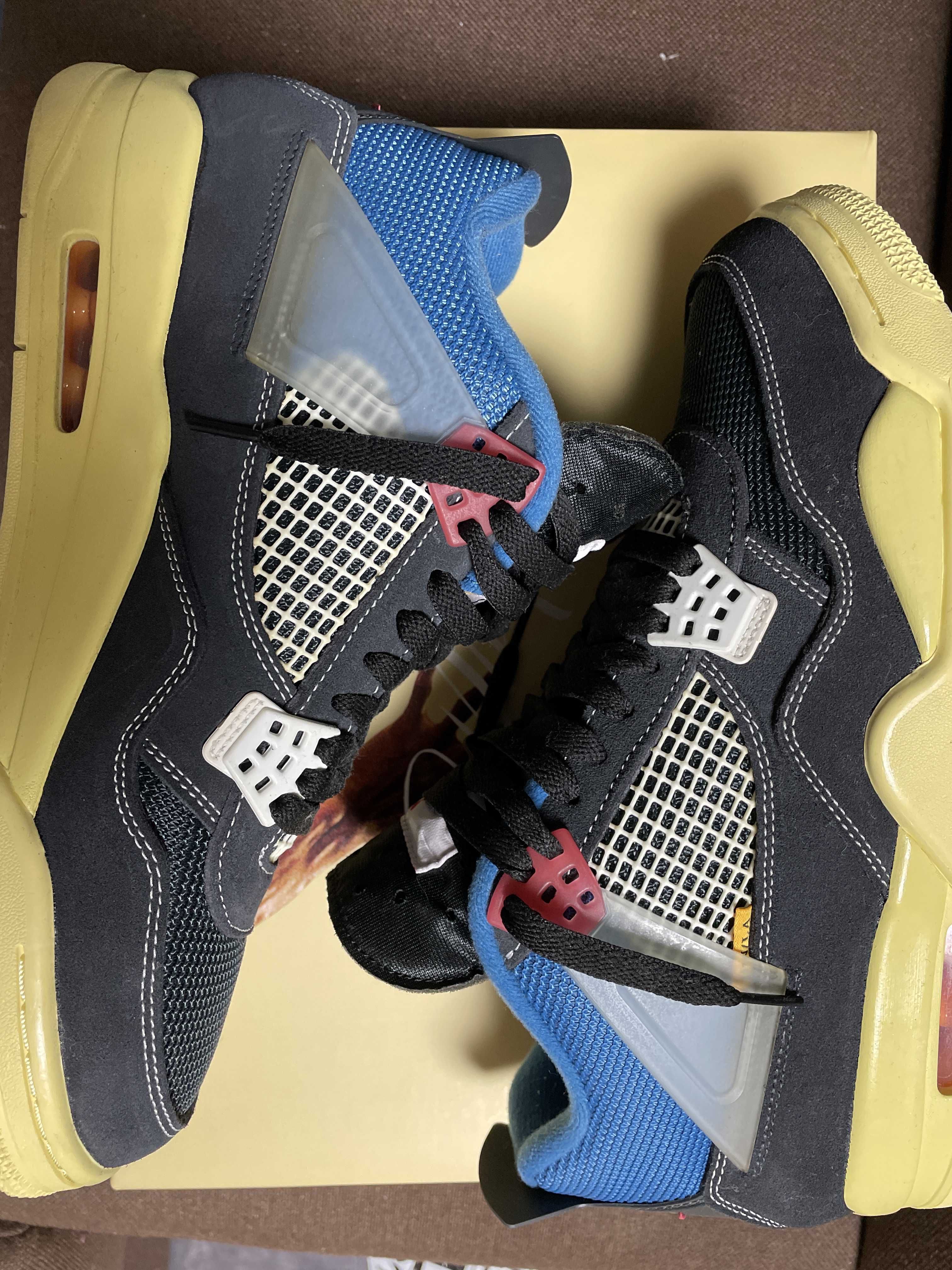 UNION × NIKE AIR JORDAN 4 "OFF NOIR"