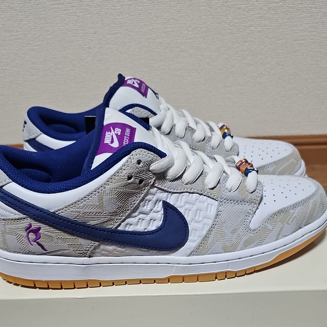 Rayssa Leal × Nike SB Dunk Low PRM "Pure Platinum and Vivid Purple"