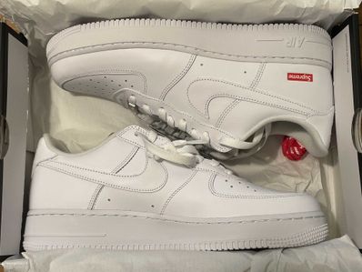 Supreme × Nike Air Force 1 Low "White"