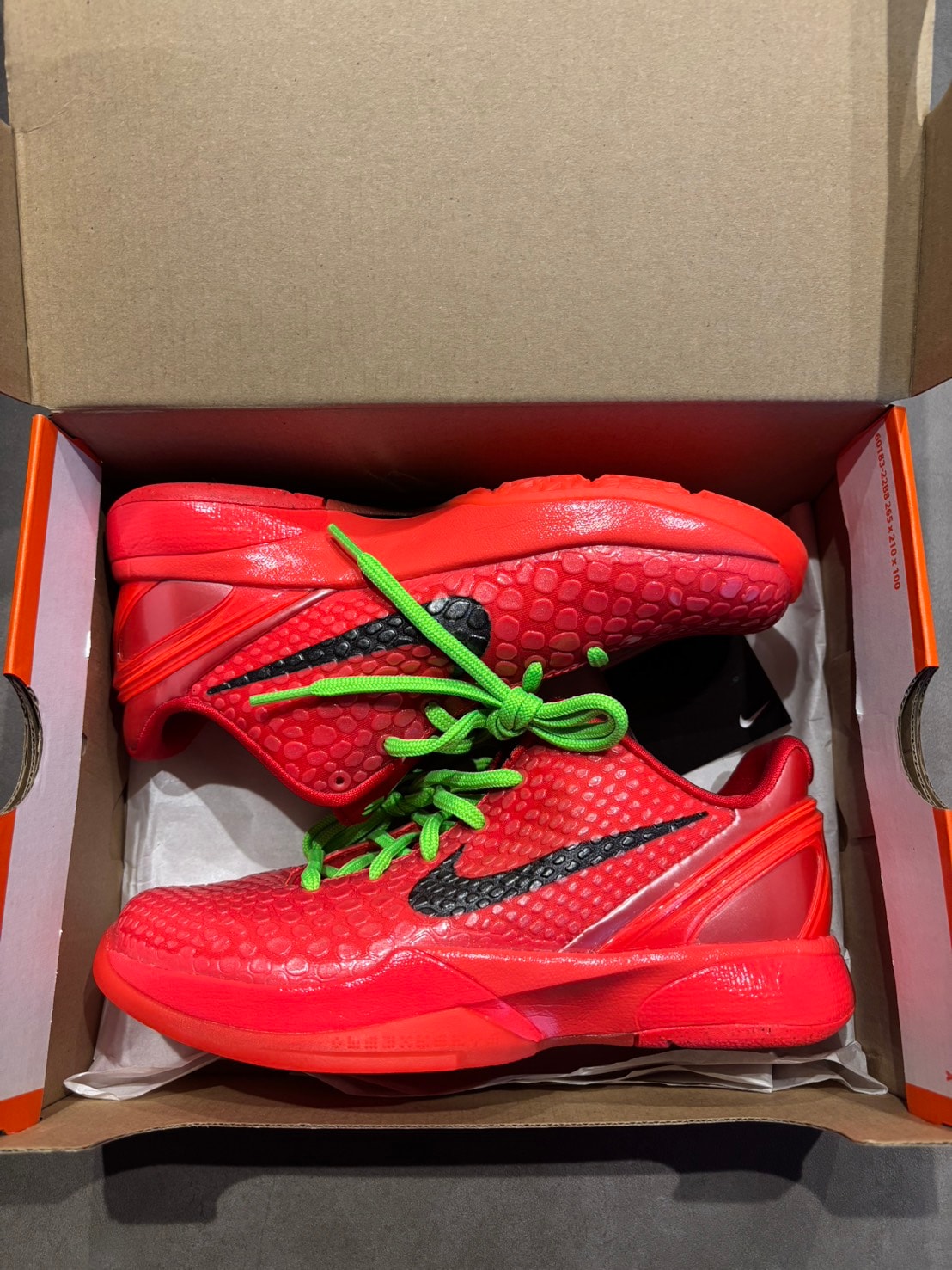 Nike GS Kobe 6 Protro "Reverse Grinch"