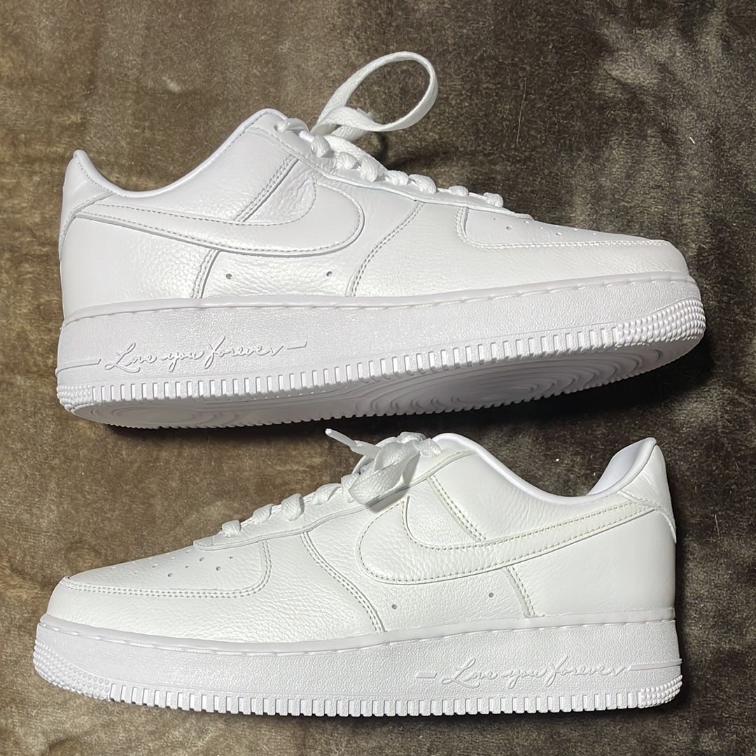 Drake NOCTA × Nike Air Force 1 Low "Love You Forver/White"